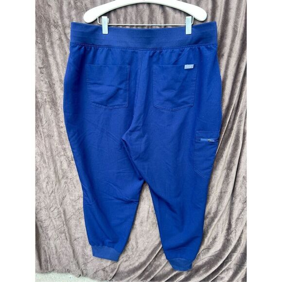 Figs Blue Scrub Pants Woman’s Size XXL/P Po#3752 - Picture 7 of 11